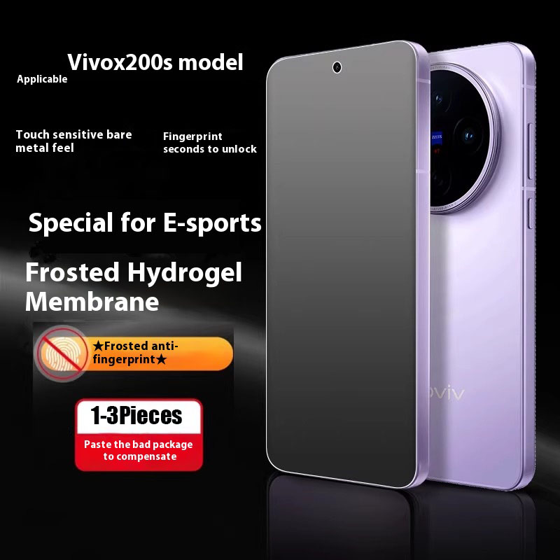Vivo X200 - 3 ชิ้นฝาครอบ Matte Hydrogel ฟิล์มสําหรับ vivo