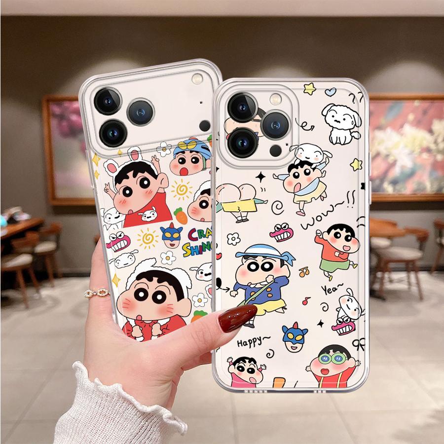 Apple Iphone 15 Pro Max - เคสโทรศัพท์ Cra-yons Shin-chans สำหรับ iPhone 17
