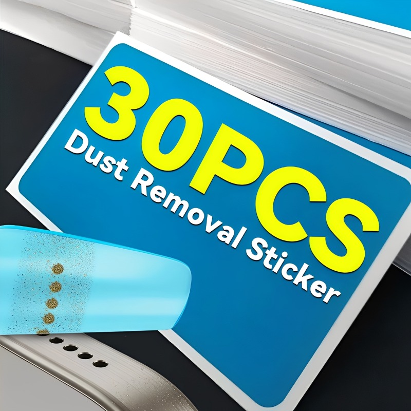 Dust Removal Sticker - สติกเกอร์ดูดฝุ่นลำโพงโทรศัพท์มือถือ 1-30 ชิ้น แผ่นดูดฝุ่นอเนกประสงค์สำหรับทำความสะอาดหน้าจอโทรศัพท์มือถือ แล็ปท็อป และเลนส์กล้อง