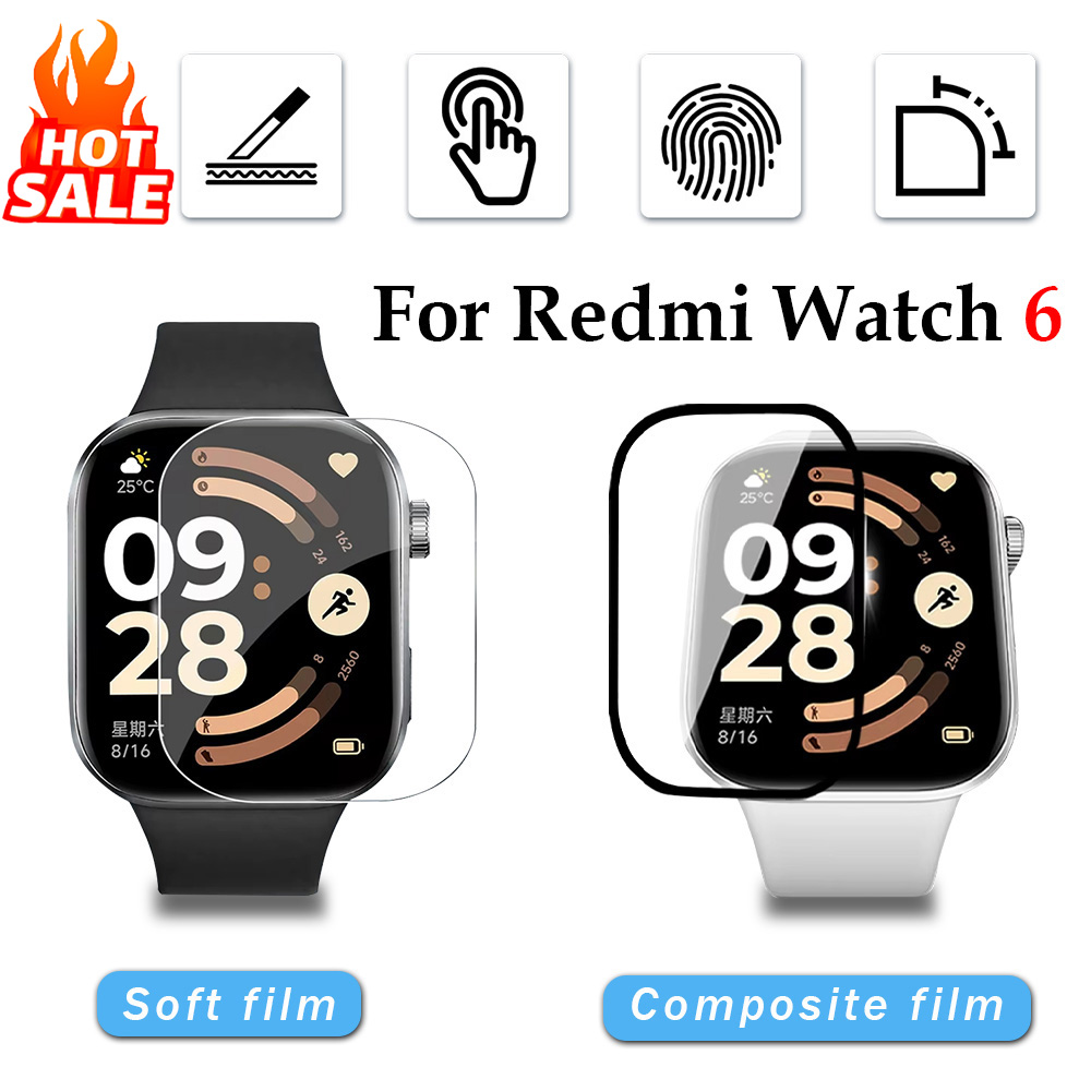 1-5 ชิ้นฟิล์มนุ่มสำหรับเสี่ยวม - Smartwatch Screen Film บทวิจารณ์และราคา