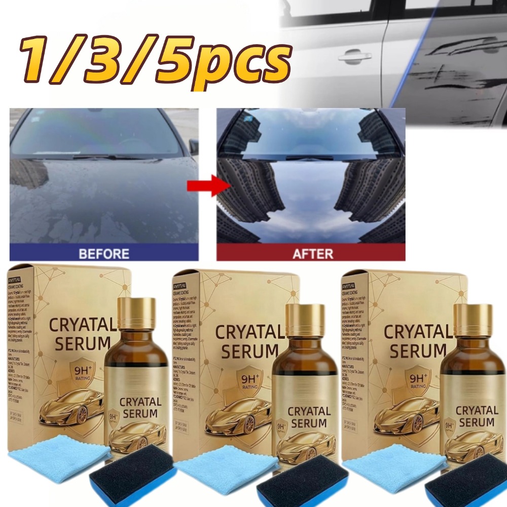 น้ำยาเคลือบเงารถยนต์ 1/3/5 ชิ้ - Glass Protector Auto บทวิจารณ์และราคา