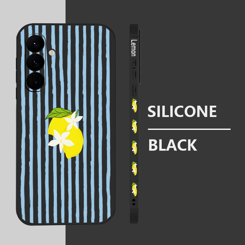 เคสโทรศัพท์ลายเส้นสีเลมอน TPU  - Samsung Galaxy A55 บทวิจารณ์และราคา