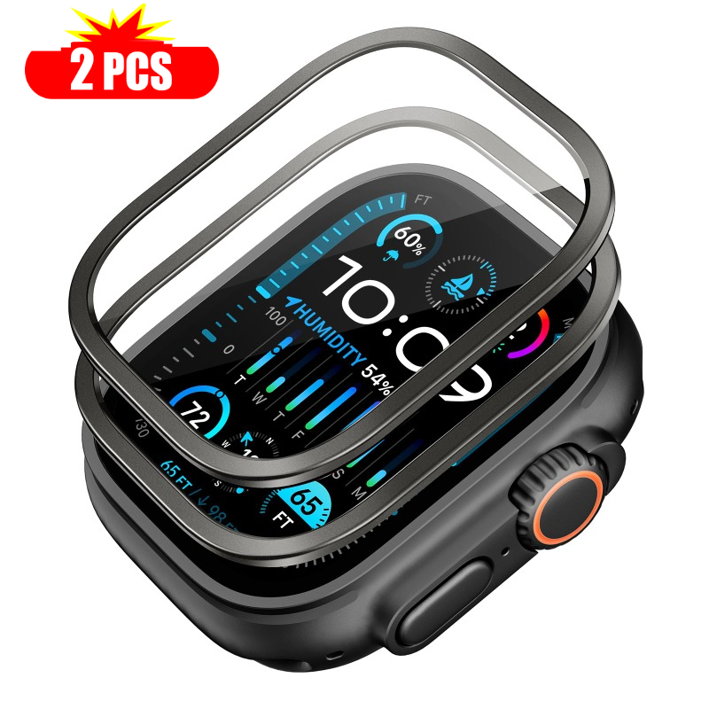 กระจกนิรภัย 2 ชิ้น สำหรับ Appl - Smartwatch Screen Film บทวิจารณ์และราคา